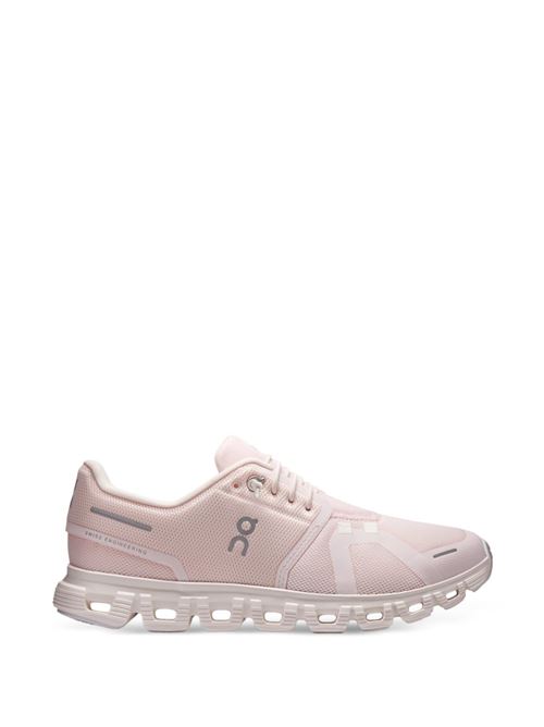 Sneakers donna Cloud 6 rosa ON RUNNING | 3WF10064657SALT GARDENIA